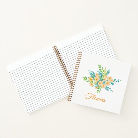 Carnet "Flores del campo" (Intérieur)