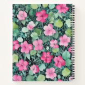 Carnet Flores Rosas entre Hojas (Dos)
