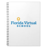 Carnet Florida Virtual School, White Spiral (Devant)