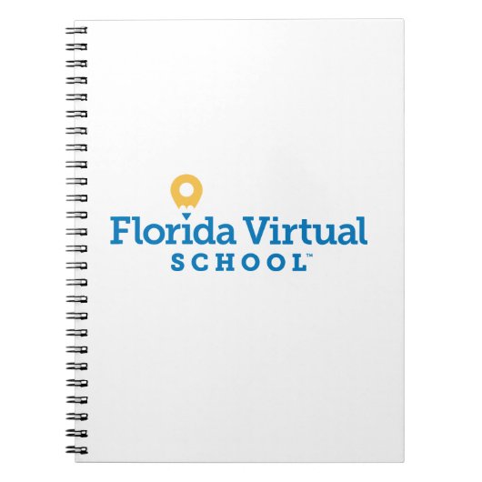 Carnet Florida Virtual School, White Spiral (Devant)