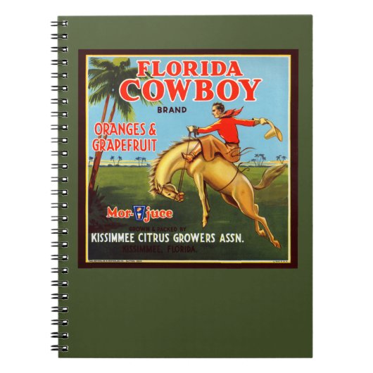 Carnet Floride Cowboy (Devant)