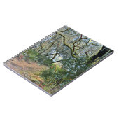 Carnet Floride dentelle espagnole mousse impressionniste (Côté gauche)