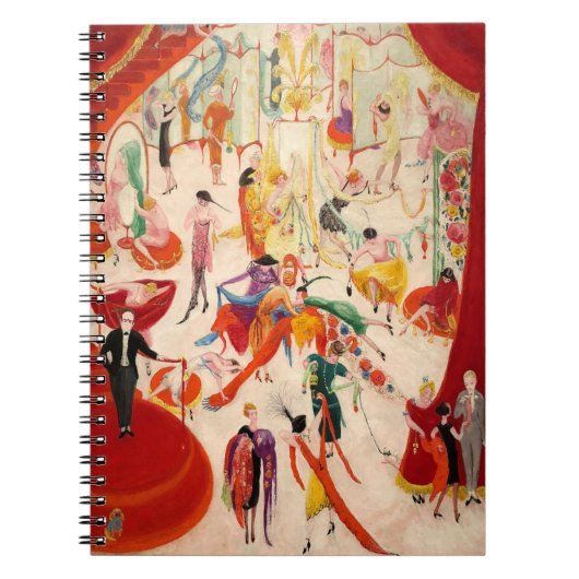 Carnet Florine Stettheimer Vente de printemps chez Bendel (Devant)