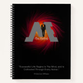 Carnet FloState Design "ME" Man Eruditely Fire Spiral3 (Devant)