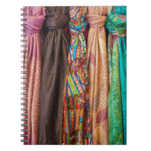 Carnet Flot textile couleur alliée