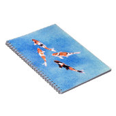 Carnet flottant Koi Blue (Côté Droit)