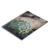 Carnet Flotteur de pêche en verre, vertical (Côté gauche)