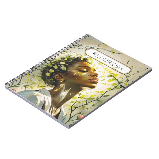 Carnet Flourish Notebook (Côté gauche)