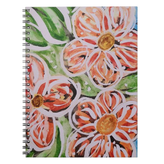 Carnet Flower Binder (Devant)
