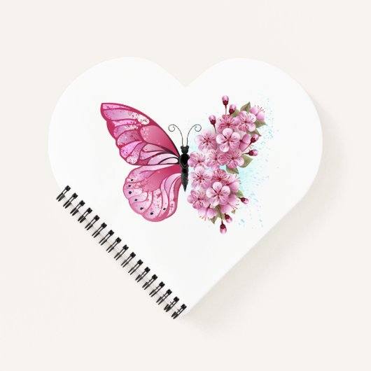 Carnet Flower Butterfly (Devant)