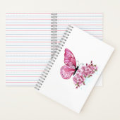 Carnet Flower Butterfly (À l'intérieur)