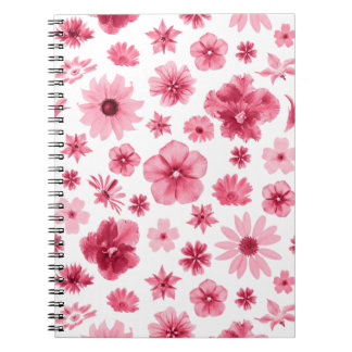 Carnet flower cuaderno