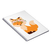 Carnet Flower Fox (Côté Droit)