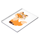 Carnet Flower Fox (Côté gauche)