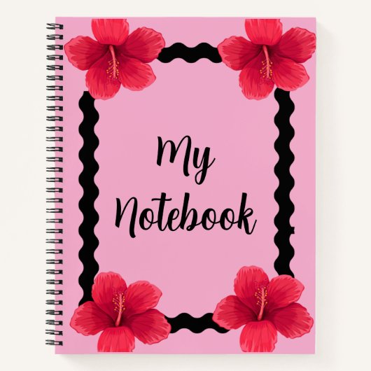 Carnet flower Notebook (Devant)
