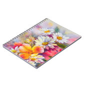 Carnet flower pattern (Côté gauche)