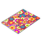 Carnet Flower Power 60s hippy (Côté gauche)