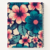 Carnet Flower tropical (Dos)