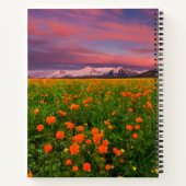 Carnet Flowers (homonymie) | Fayot Field Snowcapped Mount (Dos)