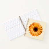 Carnet Flowers | Orange Gerbera (Intérieur)