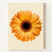 Carnet Flowers | Orange Gerbera (Dos)