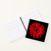 Carnet Flowers | Red Gerbera Daisy (Intérieur)