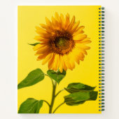 Carnet Flowers | Sunflower on Yellow (Dos)