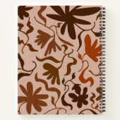 Carnet Flowing Vines Rustic Brown Personalized (Dos)