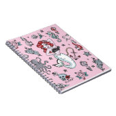 Carnet Fluff Molly Mermaid Notebook rose (Côté Droit)