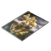 Carnet Fluffy Ducklings Pond Reflection Art (Côté gauche)