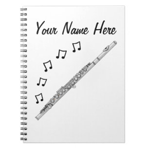 Carnet Flûte Flûtiste musicien professeur de musique pers