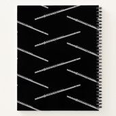 Carnet Flute Music Teacher Band (Dos)