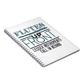 Carnet Flute vers le haut Bande de Marquage de la Flûte A (Côté Droit)