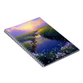 Carnet Flux à travers la prairie verte (Côté Droit)