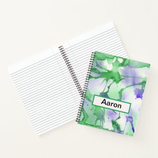 Carnet Flux Abstrait (Intérieur)