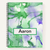 Carnet Flux Abstrait (Devant)