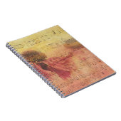 Carnet Flux de papier arrière - plan texture (Côté Droit)