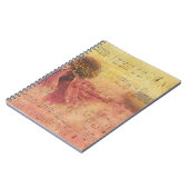 Carnet Flux de papier arrière - plan texture (Côté gauche)