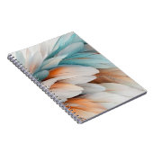Carnet Flux de plume abstrait – Élégance douce (Côté Droit)
