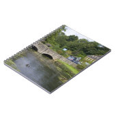 Carnet Flux de truites dans le village de Bibury, (Côté gauche)