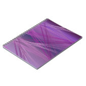 Carnet Flux violets (Côté gauche)
