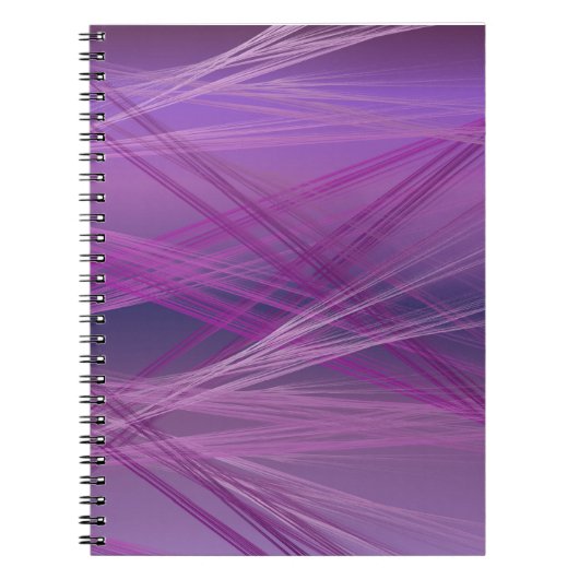Carnet Flux violets (Devant)