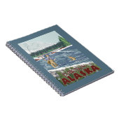 Carnet Fly Fisherman - Dawson, Alaska (Côté Droit)