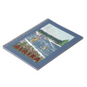 Carnet Fly Fisherman - Dawson, Alaska (Côté gauche)