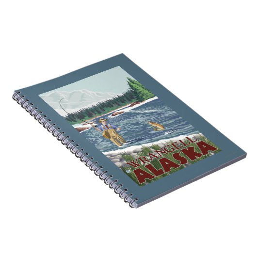 Carnet Fly Fisherman - Wrangell, Alaska (Côté Droit)