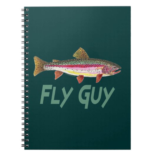 Carnet Fly Fly de truite arc-en-ciel (Devant)