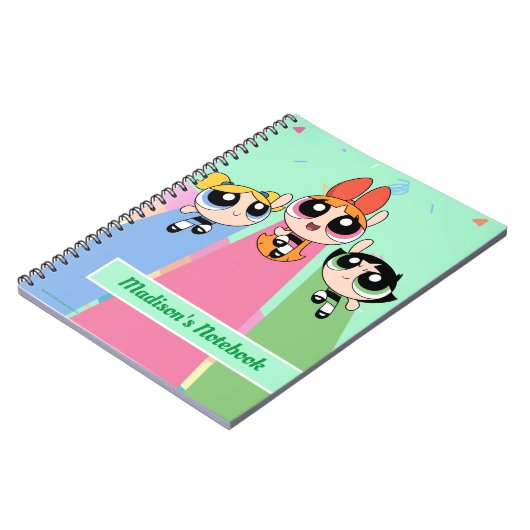 Carnet Fly high Powerpuff (Côté gauche)