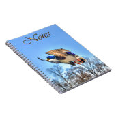 Carnet Flying Mallard Duck Drake Wildlife Photo (Côté Droit)