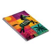 Carnet Flying Zebra Jungle Pop (Côté Droit)