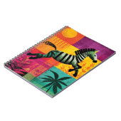 Carnet Flying Zebra Jungle Pop (Côté gauche)